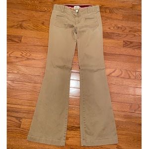 Hollister & Co. Khaki Jeans Low Rise Pants size 3